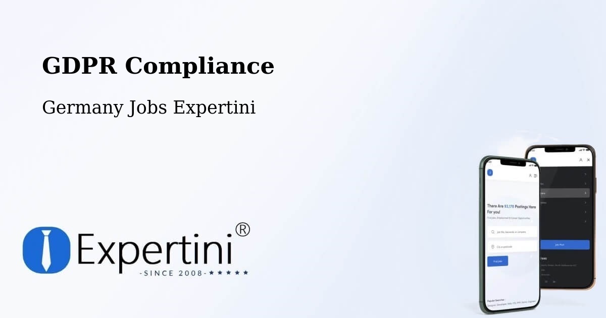 EU GDPR Compliance Statement – Celle - Germany Jobs Expertini